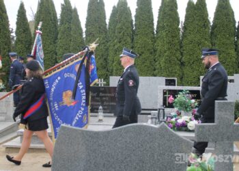 Ostatnie pożegnanie burmistrza Koźmina Wlkp. śp. Macieja Bratborskiego