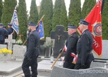 Ostatnie pożegnanie burmistrza Koźmina Wlkp. śp. Macieja Bratborskiego