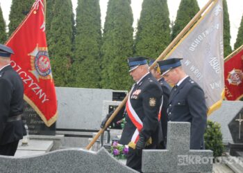 Ostatnie pożegnanie burmistrza Koźmina Wlkp. śp. Macieja Bratborskiego