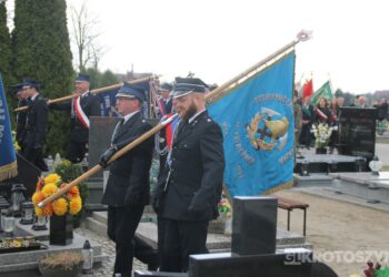 Ostatnie pożegnanie burmistrza Koźmina Wlkp. śp. Macieja Bratborskiego