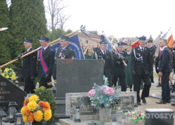 Ostatnie pożegnanie burmistrza Koźmina Wlkp. śp. Macieja Bratborskiego