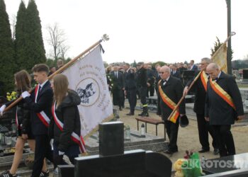 Ostatnie pożegnanie burmistrza Koźmina Wlkp. śp. Macieja Bratborskiego