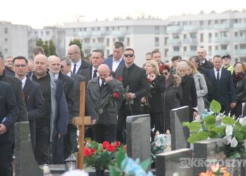 Ostatnie pożegnanie burmistrza Koźmina Wlkp. śp. Macieja Bratborskiego