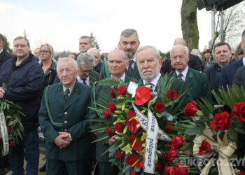 Ostatnie pożegnanie burmistrza Koźmina Wlkp. śp. Macieja Bratborskiego
