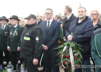 Ostatnie pożegnanie burmistrza Koźmina Wlkp. śp. Macieja Bratborskiego