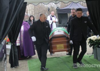 Ostatnie pożegnanie burmistrza Koźmina Wlkp. śp. Macieja Bratborskiego