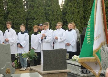 Ostatnie pożegnanie burmistrza Koźmina Wlkp. śp. Macieja Bratborskiego