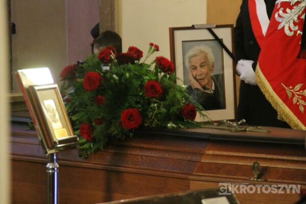 Ostatnie pożegnanie śp. Tadeusza Lawrenza, Honorowego Obywatela Sulmierzyc