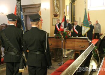 Ostatnie pożegnanie śp. Tadeusza Lawrenza, Honorowego Obywatela Sulmierzyc