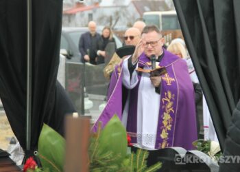 Ostatnie pożegnanie śp. Tadeusza Lawrenza, Honorowego Obywatela Sulmierzyc