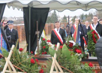 Ostatnie pożegnanie śp. Tadeusza Lawrenza, Honorowego Obywatela Sulmierzyc