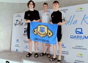 Świetny występ KS Krotosz w Kępnie. Pływacy wrócili z sześcioma medalami