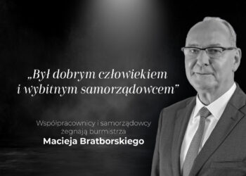 „Był dobrym człowiekiem i wybitnym samorządowcem”. Współpracownicy i samorządowcy żegnają burmistrza Macieja Bratborskiego