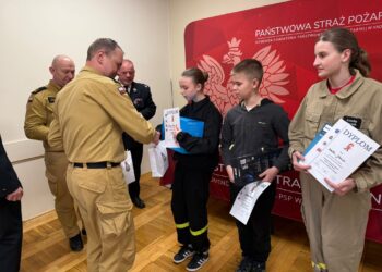Młodzież sprawdziła swoją wiedzę o pożarach. Powiatowe eliminacje turnieju w Krotoszynie