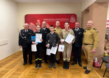 Młodzież sprawdziła swoją wiedzę o pożarach. Powiatowe eliminacje turnieju w Krotoszynie