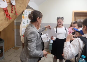 „Rusz Główką” w gminie Krotoszyn. Ponad setka uczniów zmierzyła się z matematyką