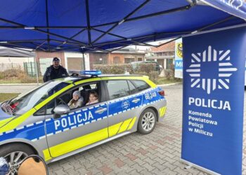 Policjanci włączyli się w Piknik Zdrowia w Miliczu