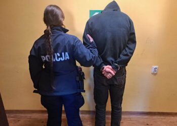 Pijany 18-latek rozbił auto na parkingu przy sklepie