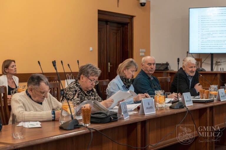 Posiedzenie Rady Seniorów w Miliczu