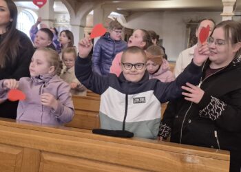 Wspólna modlitwa w kościele św. Andrzeja Boboli