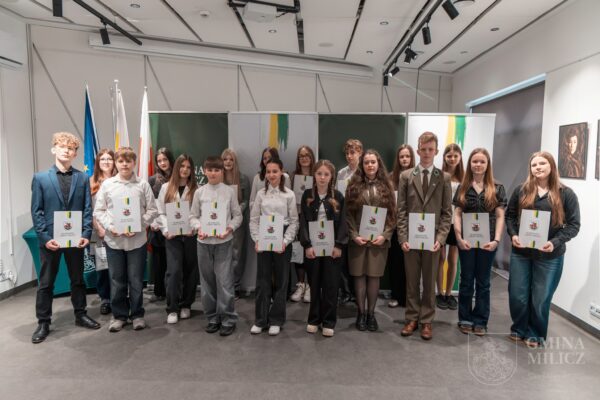 Inauguracyjna sesja Młodzieżowej Rady Miejskiej w Miliczu