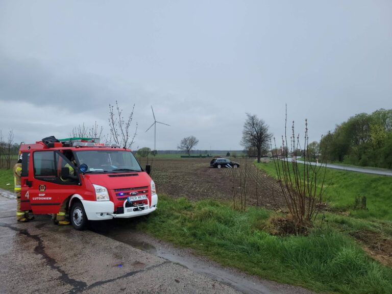 Szaleńczy rajd na DK36. Trzy kolizje i pościg zakończony zatrzymaniem