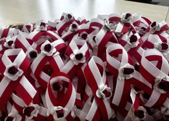 Seniorzy przygotowali kotyliony na obchody 3 Maja