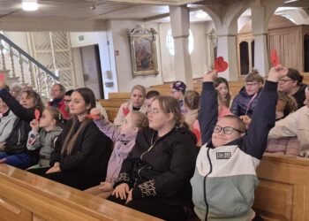 Wspólna modlitwa w kościele św. Andrzeja Boboli