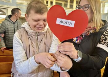 Wspólna modlitwa w kościele św. Andrzeja Boboli