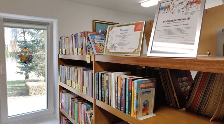 Nowe miejsce, ta sama pasja. Filia biblioteki w Biadkach zaprasza czytelników