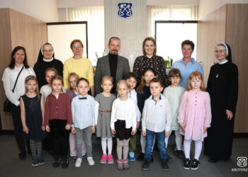 Przedszkolaki z wielkanocną wizytą w Urzędzie Miejskim