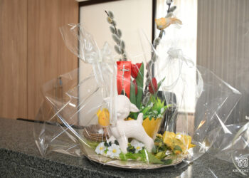 Przedszkolaki z wielkanocną wizytą w Urzędzie Miejskim