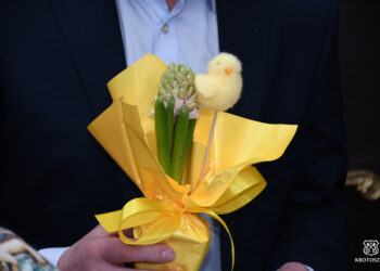 Przedszkolaki z wielkanocną wizytą w Urzędzie Miejskim