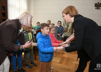 Przedszkolaki z wielkanocną wizytą w Urzędzie Miejskim