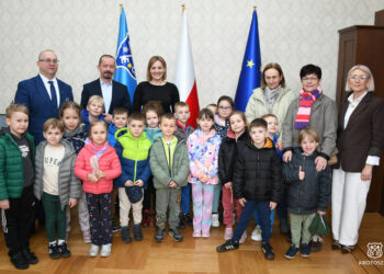 Przedszkolaki z wielkanocną wizytą w Urzędzie Miejskim