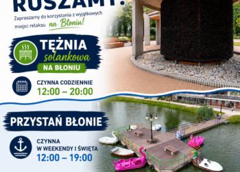 Majówka na Błoniach. Tężnia i przystań znów otwarte