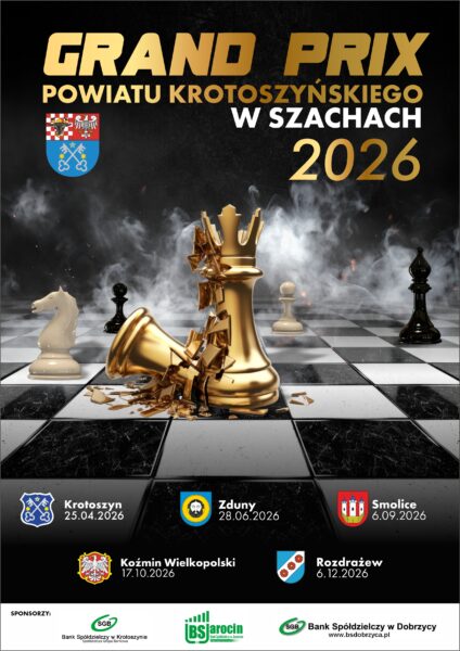 Szachowe Grand Prix wraca do gry. Rusza cykl turniejów w powiecie