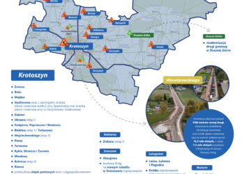 Drogowa mapa Krotoszyna przyjęta. Wielki plan inwestycji do 2029 roku