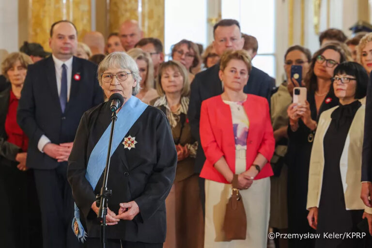 Agnieszka Duczmal-Jaroszewska z Orderem Orła Białego. Najwyższe odznaczenie dla wybitnej dyrygentki z Krotoszyna