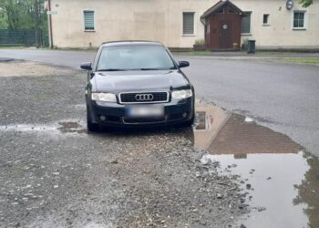 Nietrzeźwy kierowca audi zatrzymany podczas policyjnej akcji