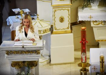 Pierwsza Komunia Święta w parafii św. Andrzeja Boboli