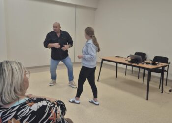 Pracownicy socjalni uczyli się, jak reagować w trudnych sytuacjach