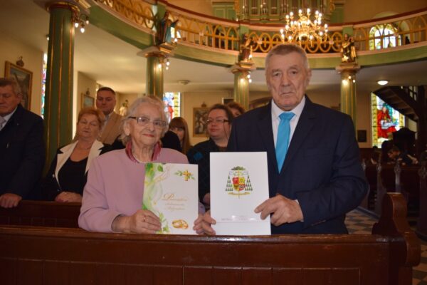 Kazimiera i Kazimierz Rogowscy świętowali 70 lat małżeństwa