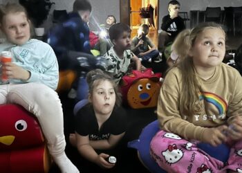 Noc pełna zagadek, bajek i dobrej zabawy w CETS Krośnice