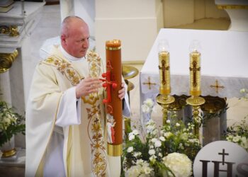 Pierwsza Komunia Święta w parafii św. Andrzeja Boboli