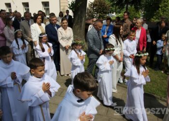 I Komunia Święta w parafii pw. św. Jana Chrzciciela w Zdunach