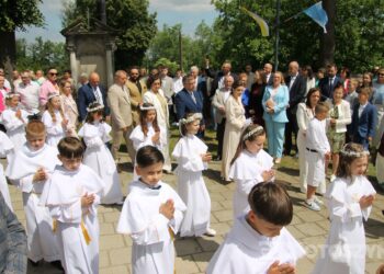 I Komunia Święta w parafii pw. św. Jana Chrzciciela w Zdunach