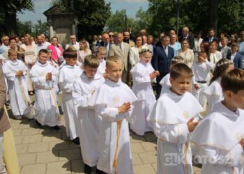 I Komunia Święta w parafii pw. św. Jana Chrzciciela w Zdunach