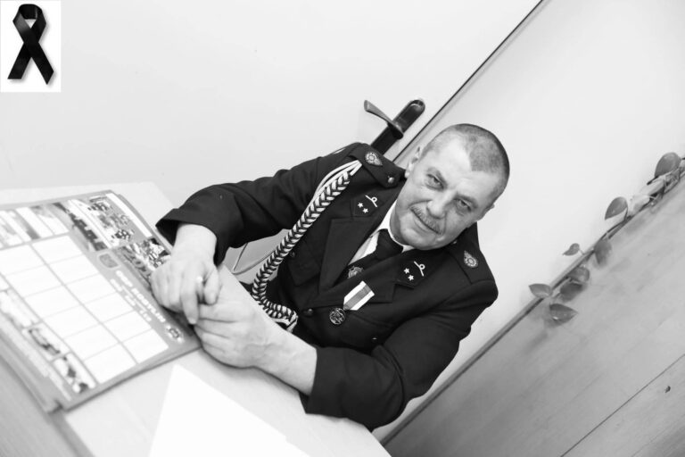Nie żyje dh Mariusz Jan Morawski. Strażacy z Kobylina żegnają wieloletniego druhа