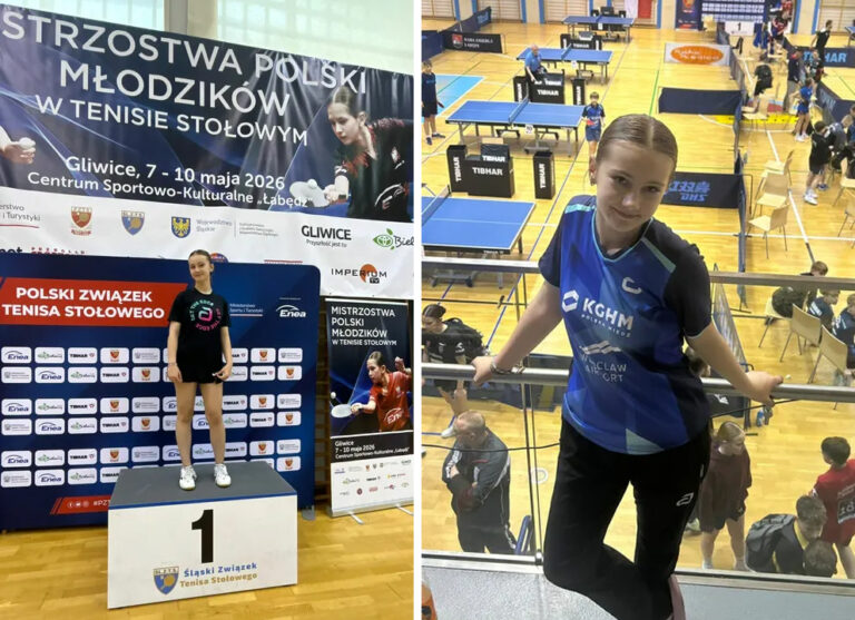 Wiktoria Rogacka sprawdziła się w gronie najlepszych młodziczek